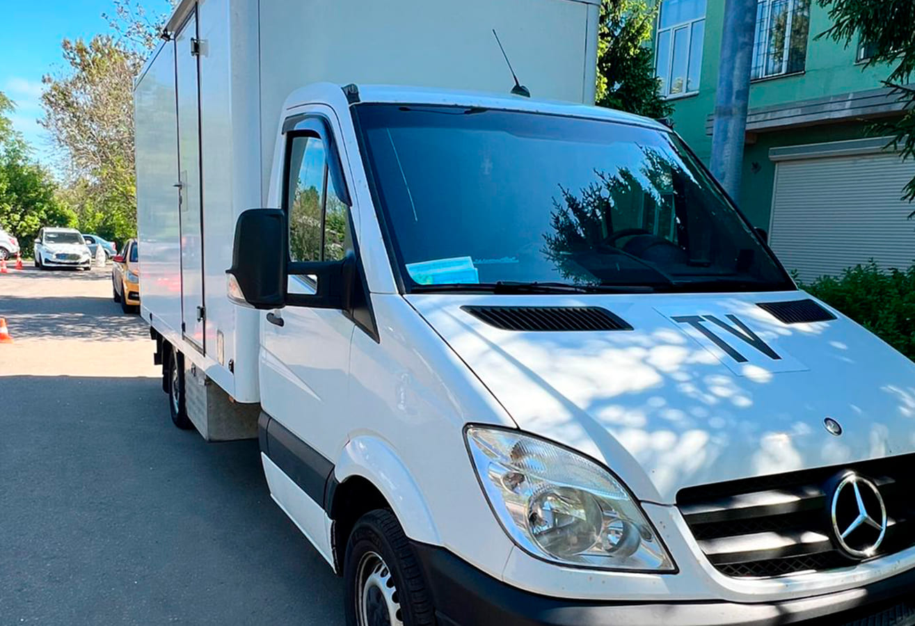 Гримваген белый